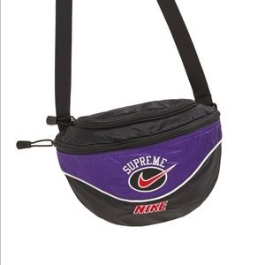 Supreme Nike Shoulder Bag Purple